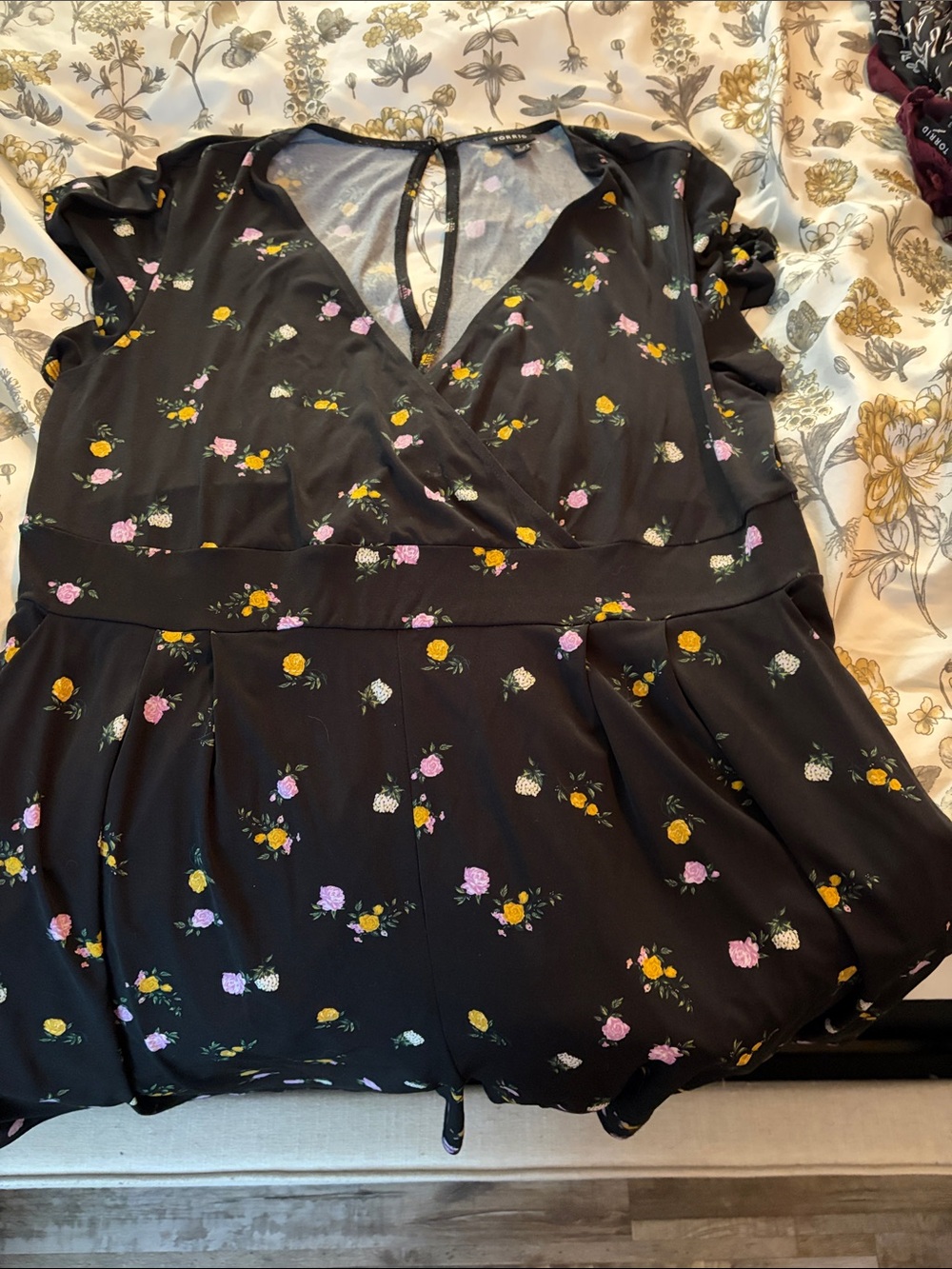 Torrid Floral romper